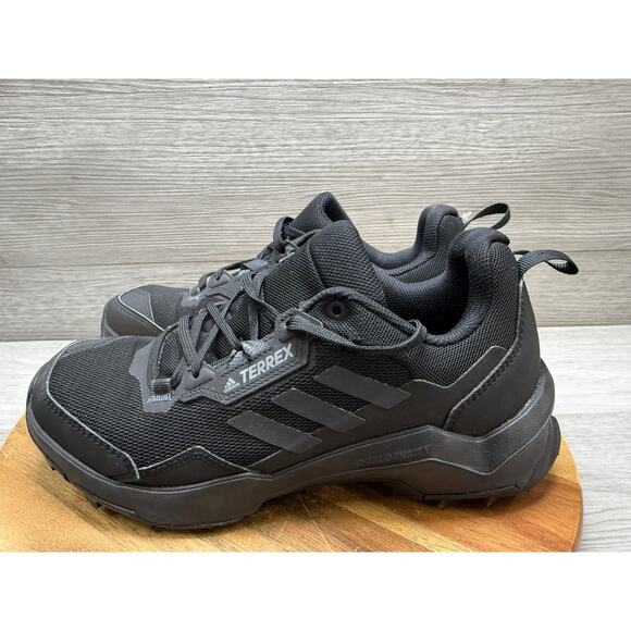 Adidas Prime Terrex AX4 Hiking Shoes Triple Black Men’s 7.5 main image 4